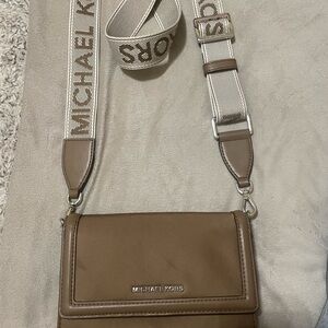 Michael Kors Tan Crossbody Bag